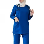 سكراب طبي باللون النيلي سايز ميديوم من  ذا سكراب بروجكت - ذا سكراب