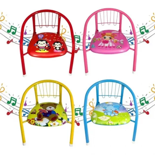 Kids Fun Squeaky Chair – Red, Interactive Sound Chair for Toddlers, Soft & Safe Kids Seat, Lightweight & Durable Play Chair for Home & Nursery - Image 8