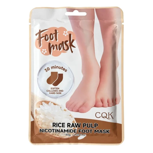 CQK Rice and Niacinamide Softening Foot Mask - Generic/unbranded - Image 2