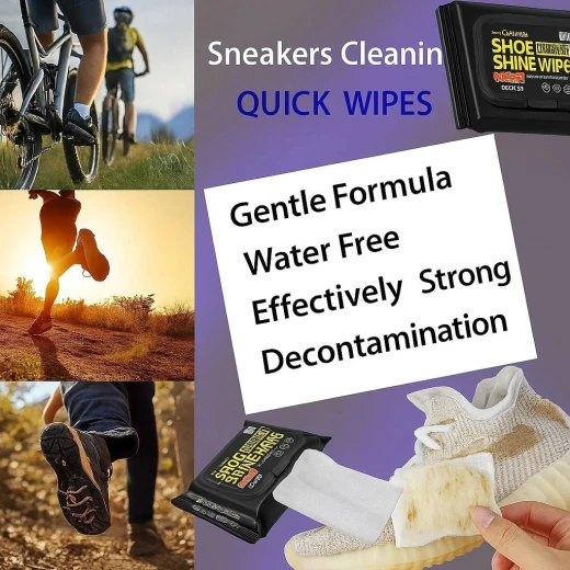 Ceny Instant Shoe Cleaning Wet Wipes 80 Pcs - Generic/unbranded - Image 5