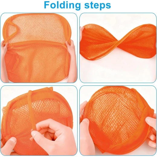 Foldable Pop Up Mesh Laundry Hamper - Generic/unbranded - Image 2