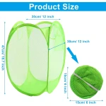 Foldable Pop Up Mesh Laundry Hamper - Generic/unbranded