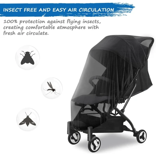 Baby Car Seat and Stroller Mosquito Net Cover - Generic/unbranded - Image 2