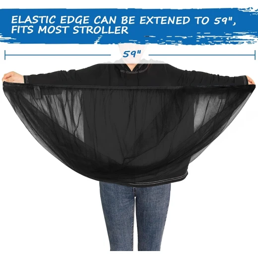 Baby Car Seat and Stroller Mosquito Net Cover - Generic/unbranded - Image 3