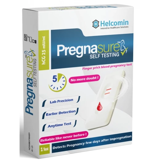 Pregnasure Finger Prick Blood Pregnancy Self Test Pregnasure Finger Prick Blood Pregnancy Self Test