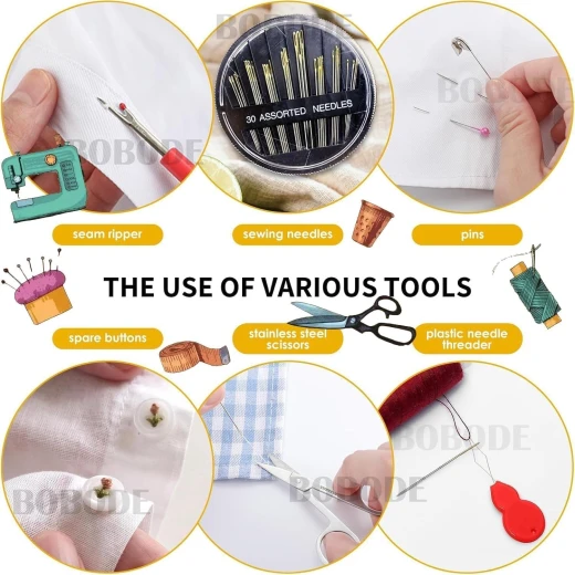 Complete Sewing Kit with Zipper Case - Generic/unbranded - Image 5