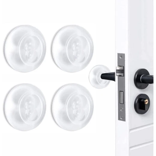 Clear Silicone Bumper Pads for Doors and Cabinets - Generic/unbranded - Image 6
