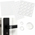 Clear Silicone Bumper Pads for Doors and Cabinets - Generic/unbranded
