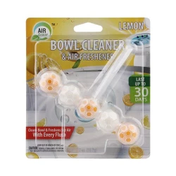 OUKOU Toilet Bowl Cleaner and Air Freshener Lemon
