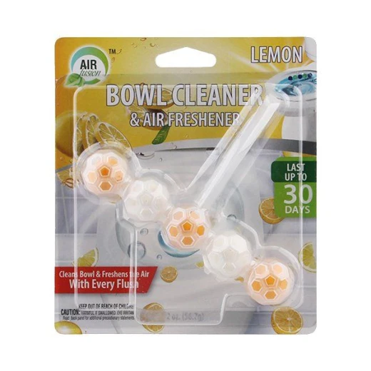 OUKOU Toilet Bowl Cleaner and Air Freshener Lemon OUKOU Toilet Bowl Cleaner and Air Freshener Lemon