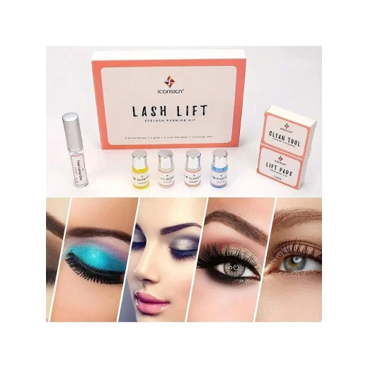 Keratin Lash Lift Kit Eyelash Perm and Brow Lamination Set for Home and Salon - Generic/unbranded - Image 3