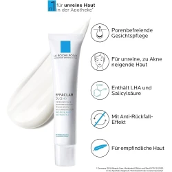 La Roche-Posay Effaclar Duo+ كريم للوجه – 40 مل