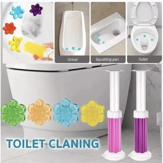 Lemon Toilet Cleaning Gel – Powerful toilet bowl cleaner with long-lasting freshness, helps remove residue, reduce buildup, and eliminate unpleasant odors with a refreshing lemon scent - Image 3
