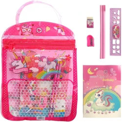 6-Piece Unicorn Stationery Gift Set for Girls