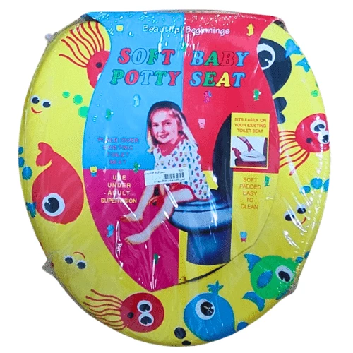 Yellow Soft Baby Potty Seat – Comfortable Toilet Training Seat for Toddlers - Image 2