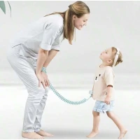 1PC Anti Lost Wrist Link Tether for Kids & Toddlers  Blue Safety Harness Leash
