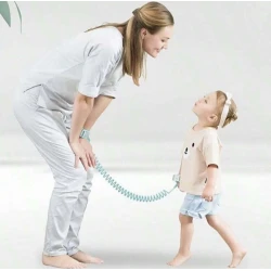 1PC Anti Lost Wrist Link Tether for Kids & Toddlers  Blue Safety Harness Leash