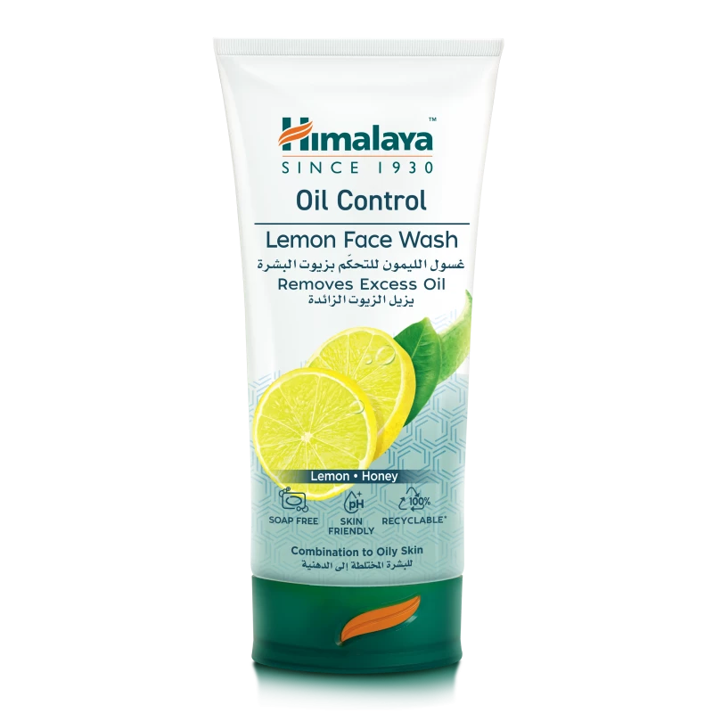 Himalaya Oil Control Lemon Face Wash 150ml. - Himalaya