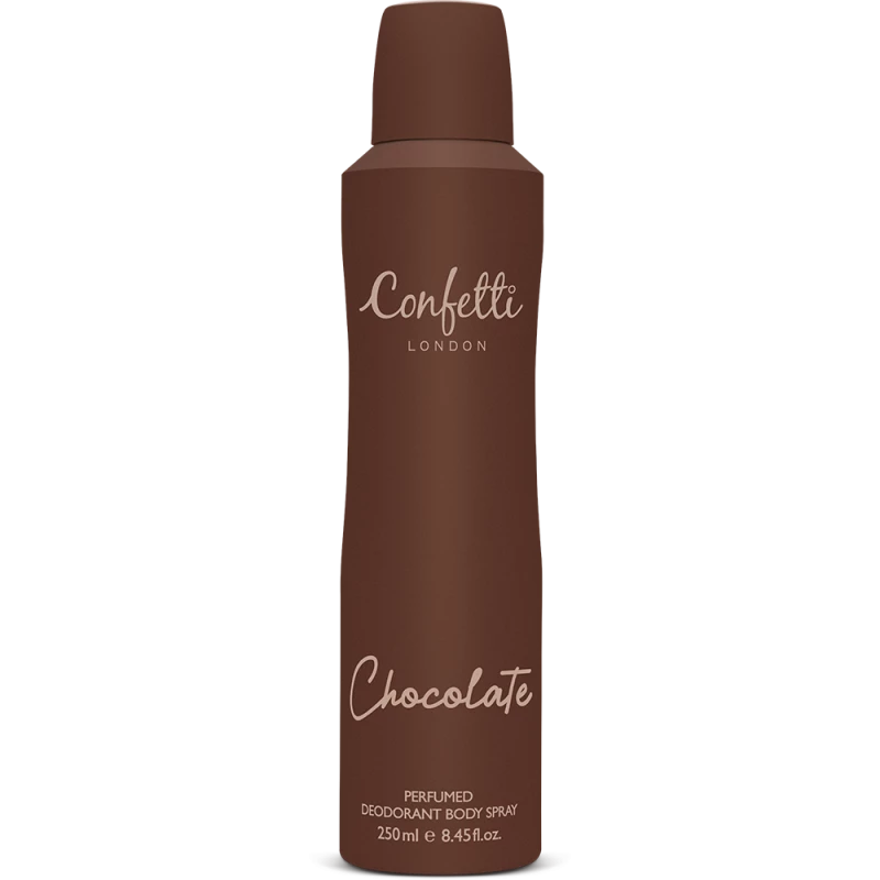 Confetti Chocolate Deodorant Spray 250ml - Confetti