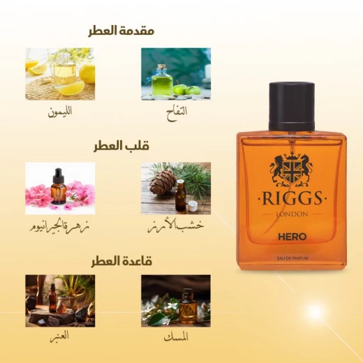 عطر رجالي هيرو 30مل - ريجز - Image 2