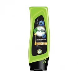 Vatika Strength & Shine Conditioner 400ml for Weak & Dull Hair: Nourishing Formula with Natural Extracts for Stronger, Shinier Hair; Daily Use for Optimal Results