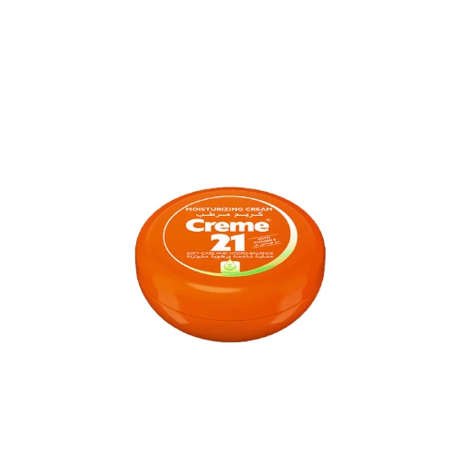 Creme 21 Moisturizing Cream 50ml, Hydro-Balance Formula with Vitamin E, Provides Intense Moisture, Nourishes Dry Skin, and Keeps It Soft, Protected, and Healthy Creme 21 Moisturizing Cream 50ml, Hydro-Balance Formula with Vitamin E, Provides Intense Moisture, Nourishes Dry Skin, and Keeps It Soft, Protected, and Healthy