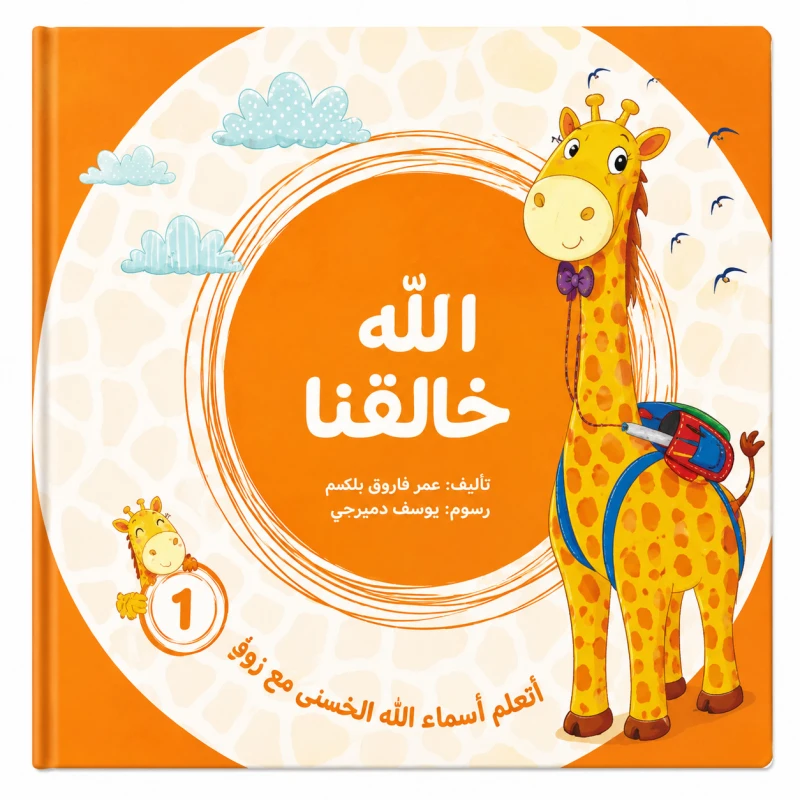 الله خالقنا من مسار الفكر كتاب ديني تعليمي للأطفال يعرّف الطفل بأسماء الله الحسنى بأسلوب مبسط يناسب عمره. محتوى ديني هادف مقدم بطريقة قريبة من فهم الطفل. مناسب للقراءة اليومية في المنزل أو ضمن الأنشطة. - مسار الفكر