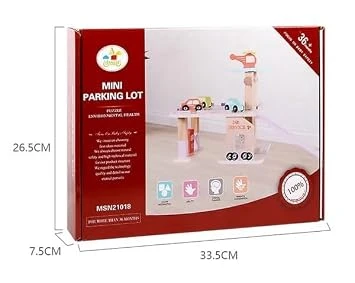 Mini Parking Lot Playset - parking lot playset and toy cars playset for kids, imaginative play and city play set, a thoughtful educational gift interactive toy lightweight design sparks curiosity nice - Monstory - Image 5