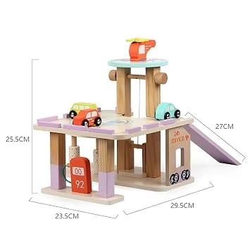 Mini Parking Lot Playset - parking lot playset and toy cars playset for kids, imaginative play and city play set, a thoughtful educational gift interactive toy lightweight design sparks curiosity nice - Monstory - Image 18