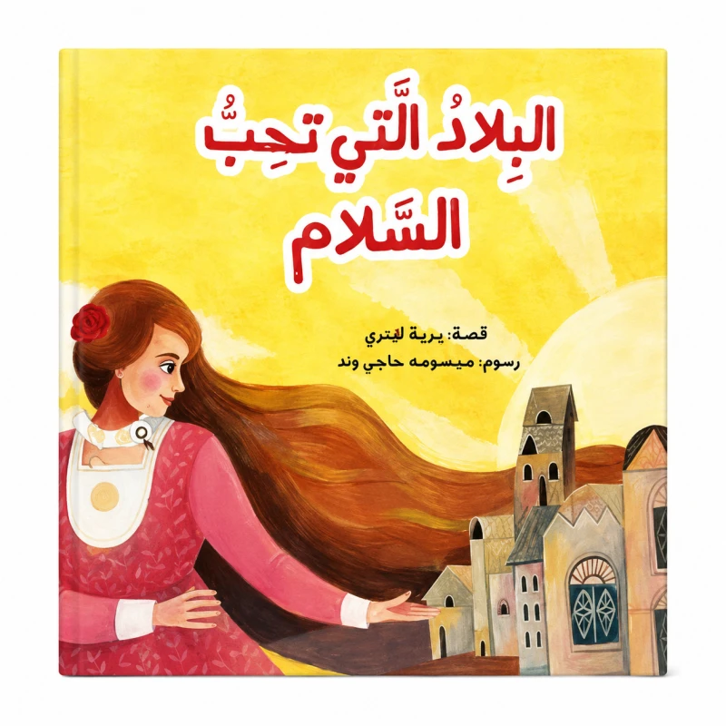 البلاد التي تحب السلام من مسار الفكر قصة أطفال هادفة تنمي خيال الطفل وتعزز حب القراءة لديه بأسلوب سردي مبسط وإخراج مصور جذاب يناسب عمره ومناسبة للقراءة الفردية أو المشتركة مع الأهل - مسار الفكر