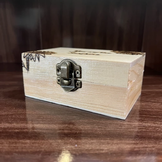 Wooden Jewelry Box with Sunflower Design by Star Zone – Elegant Decorative Storage Box for Jewelry and Accessories 11×7×4.6 cm - star zone - Image 4