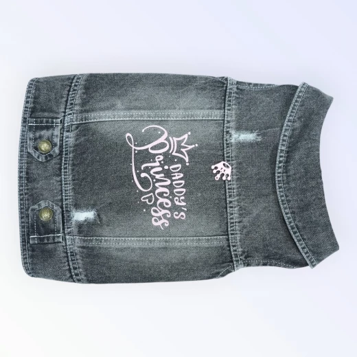 Pet Clothes Dog Jeans Jacket for Small Medium Dogs (XXL) - Best buddies - Image 4