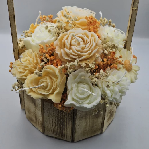 skin and beyond flowers bouquet made of candles - Skin and beyond - Image 3