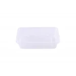 RZ Rectangular Clear Microwave Container 500g - 5 PCS - RZ Products