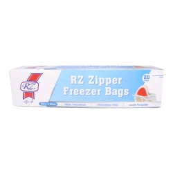 Plastic Bag Zipper - Dolphine - Freezer - 33 Pieces