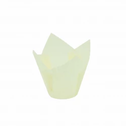 Bakery Tulip Muffin - White - 16  cm - 200 Pieces