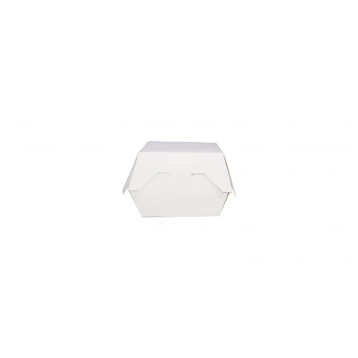 علبة ورقية برجر أبيض صغير - قطعة واحدة - ار زي - Image 2