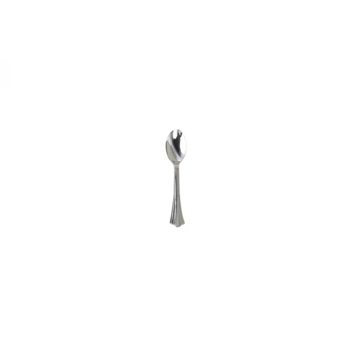 VIP Tea Spoon - Silver - 100 Pieces - RZ Products - Image 2