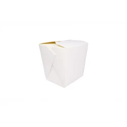 Paper Container Noodles White Box 16   oz - 50 Pieces