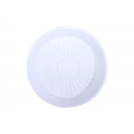 RZ Plastic Plates Round White 26 cm  50 Pieces - RZ Products