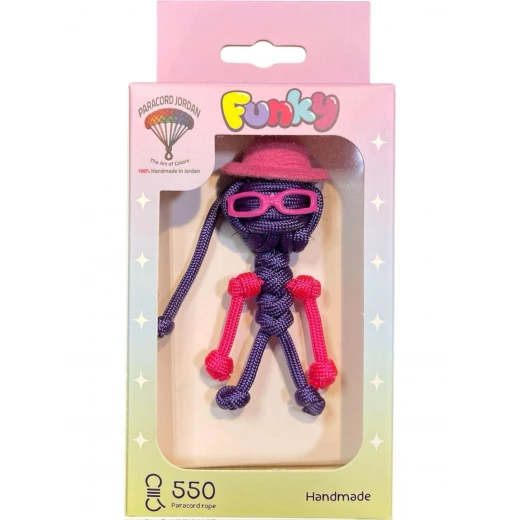 Funky Handmade Paracord Keychain & Bag Charm – Multi-Purpose Key Holder and Stylish Everyday Accessory for Bags, Keys & Car Keys Funky Handmade Paracord Keychain & Bag Charm – Multi-Purpose Key Holder and Stylish Everyday Accessory for Bags, Keys & Car Keys