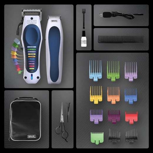 WAHL Color Pro Lithium Combi Kit, Complete Cutting Kit, Adjustable Lever for Length Control - Wahl - Image 2