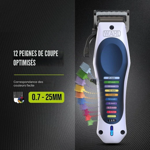 WAHL Color Pro Lithium Combi Kit, Complete Cutting Kit, Adjustable Lever for Length Control - Wahl - Image 7