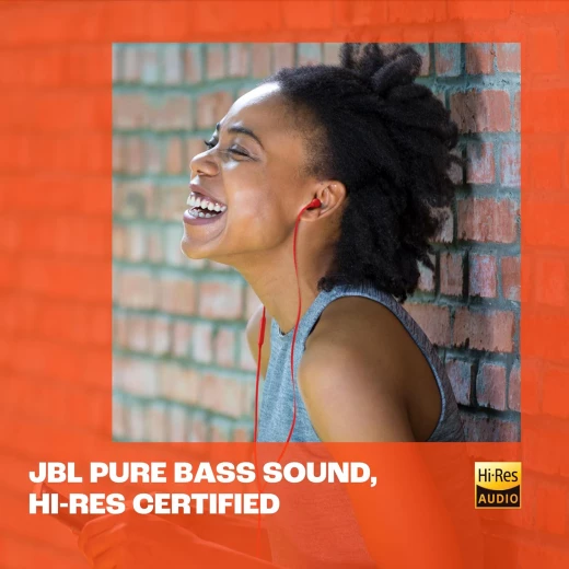 JBL TUNE 310C USB-C Wired Hi-Res In-Ear Headphones, Black - JBL - Image 2