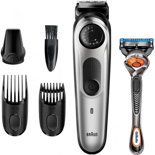 Braun Beard Trimmer BT5260, Hair Clippers for Men, Cordless Braun Beard Trimmer BT5260, Hair Clippers for Men, Cordless