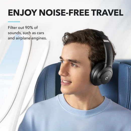 Soundcore by Anker Q20i Hybrid Active Noise Cancelling Headphones - anker - Image 4