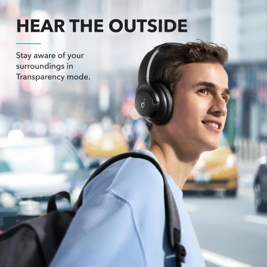 Soundcore by Anker Q20i Hybrid Active Noise Cancelling Headphones - anker - Image 3