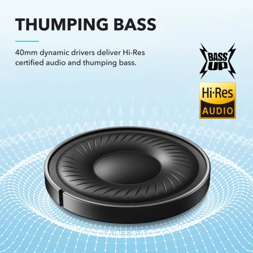 Soundcore by Anker Q20i Hybrid Active Noise Cancelling Headphones - anker - Image 2