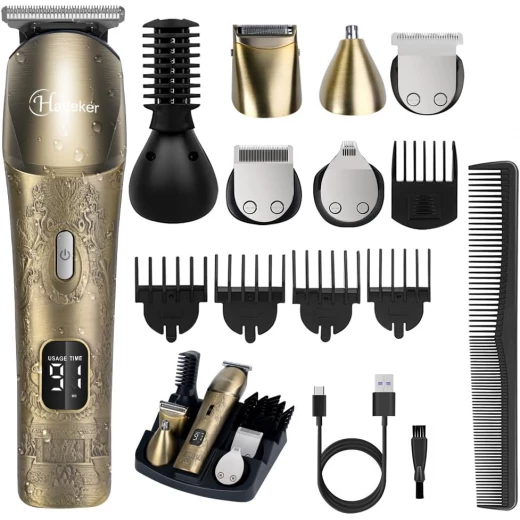 Hatteker Upgraded Beard Trimmer for Men Waterproof Cordless Hatteker Upgraded Beard Trimmer for Men Waterproof Cordless