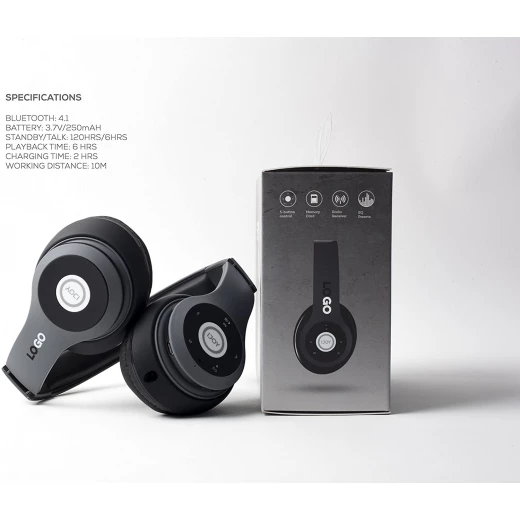iJoy Bluetooth Headphones Over Ear - Pagetechno - Image 3